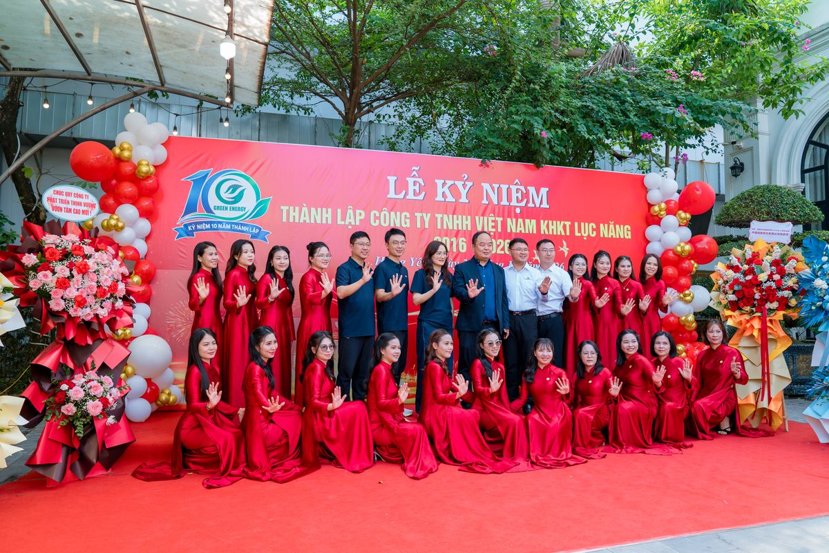 Kỷ niệm 10 năm thành lập công ty Lục Năng